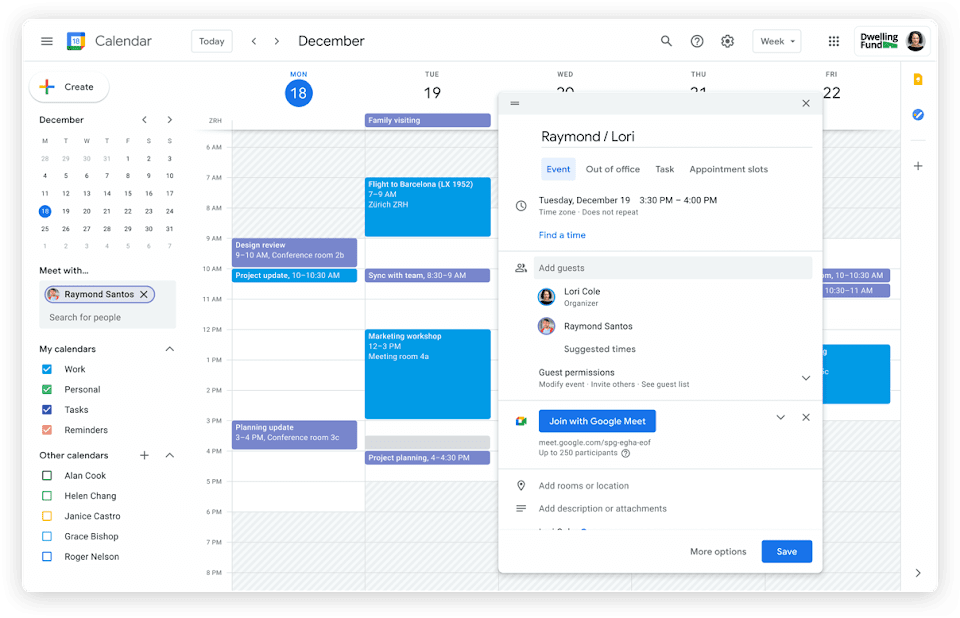 Google Agenda 1 Google Agenda bij Peppix Benelux