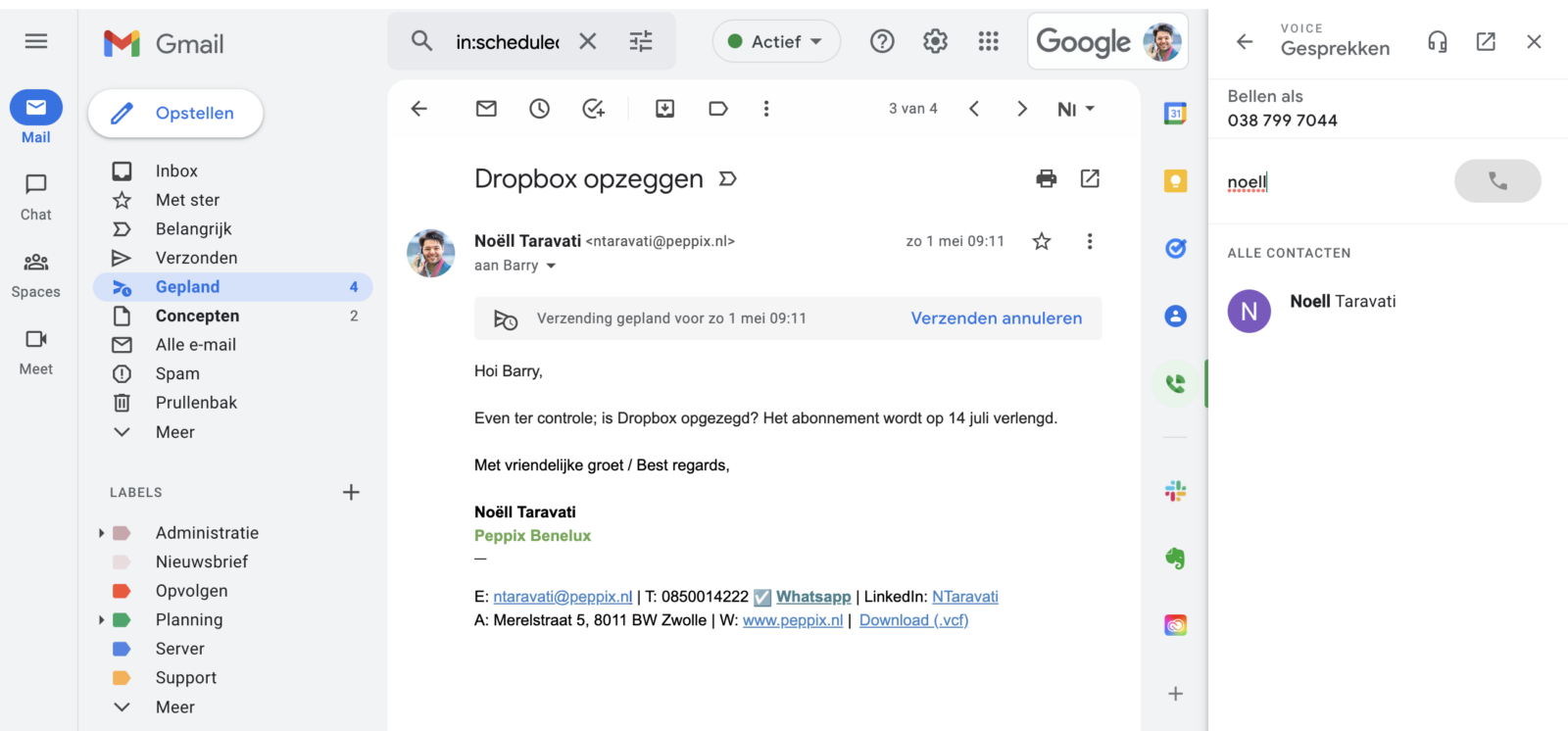 Google Workspace nonprofit bij Peppix