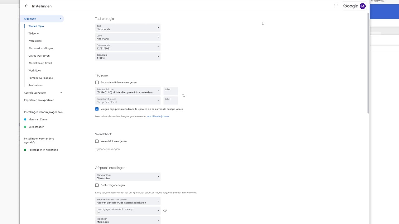 Google agenda .ical back-up importeren: praktische tips voor Google Workspace bij Peppix