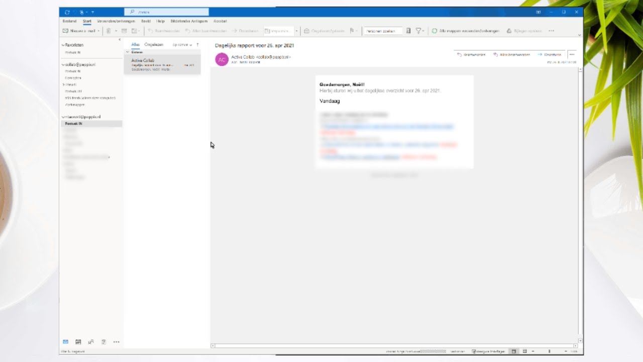 Office 365 koppelen met Outlook desktop app bij Peppix